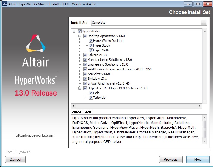 Altair HyperWorks 13.0 Training Materials