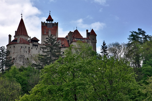 Bran Castle as seen from the south side