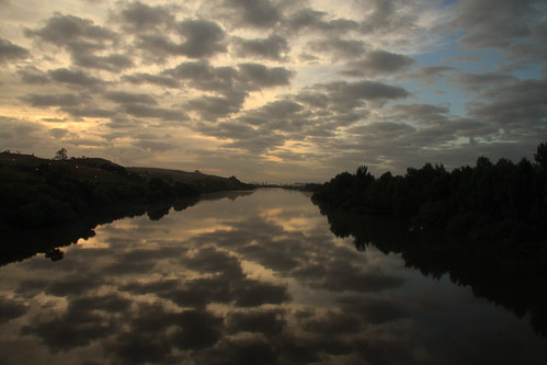 newzealand sun sunrise river hamilton mercer waikato nzl waikatoriver