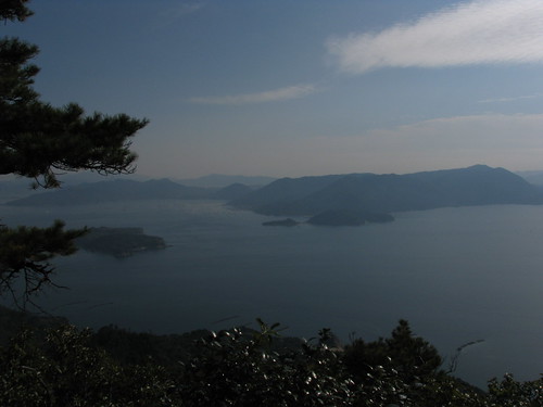 sea mer japan landscape islands cloudy miyajima mount 日本 paysage mont 海 japon 風景 îles 宮島 景色 misen 曇り 島 nuagueux 弥山山