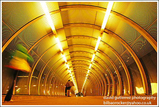 London Tunnel of Light - Docklands