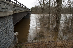 Flooding of Rappahannock River at Kelly's Ford