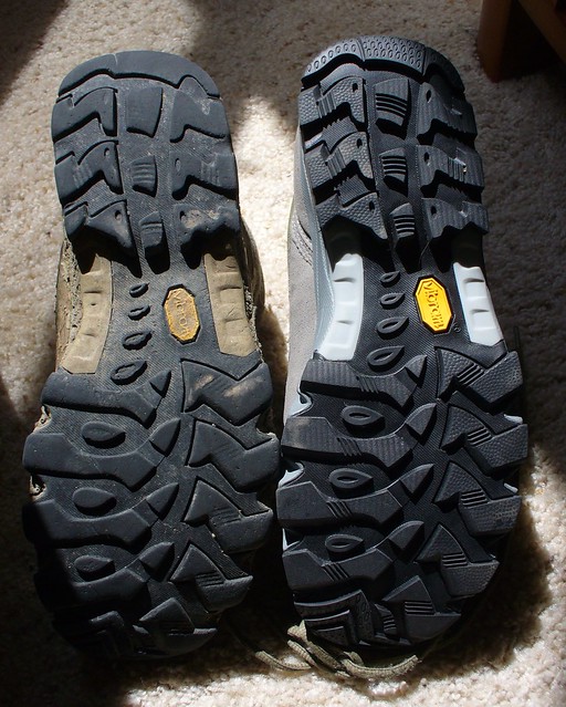 Photo：Garmont Kiowa Vegan hiking boots old and new By JohnGiez-