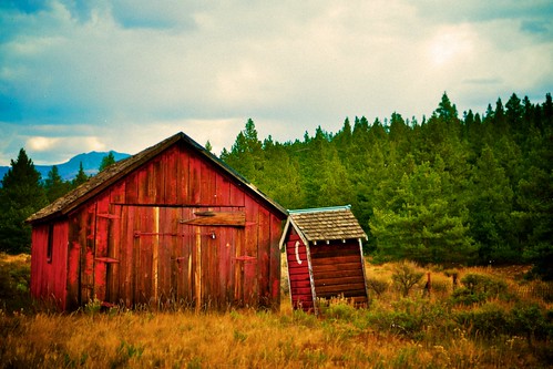 old red moon nature rural vintage landscape rockies cabin colorado peeling paint decay rockymountains aged outhouse pastoral hdr retouched tonemapping ★★★★ topoftherockies