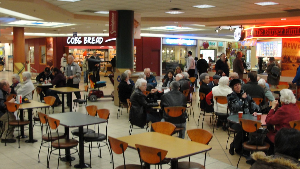Seniors at the mall (south Surrey)
