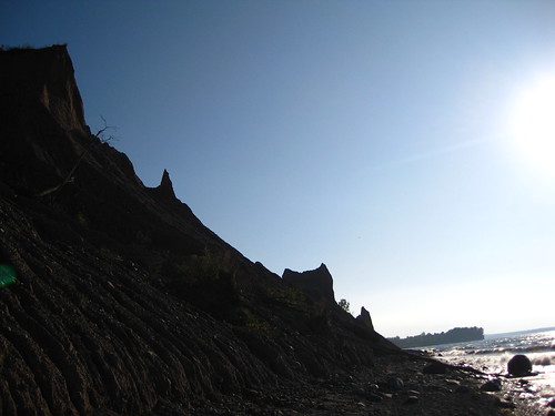beach rocks nystate chimneybluffsstatepark