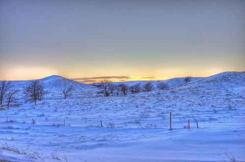 winter sunset snow southdakota landscape photo seasons prairie hdr adobephotoshopelements canonefs1755mmf28isusm canoneos50d ortoneffect adobephotoshopelements7 corsoncountysd