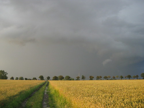 cloud storm field country poland polska pole polen burza wielkopolska chmura wieś greaterpoland kowalewogóry