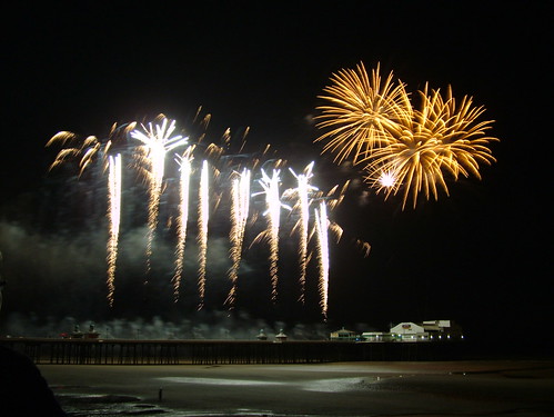Fireworks in Blackpool