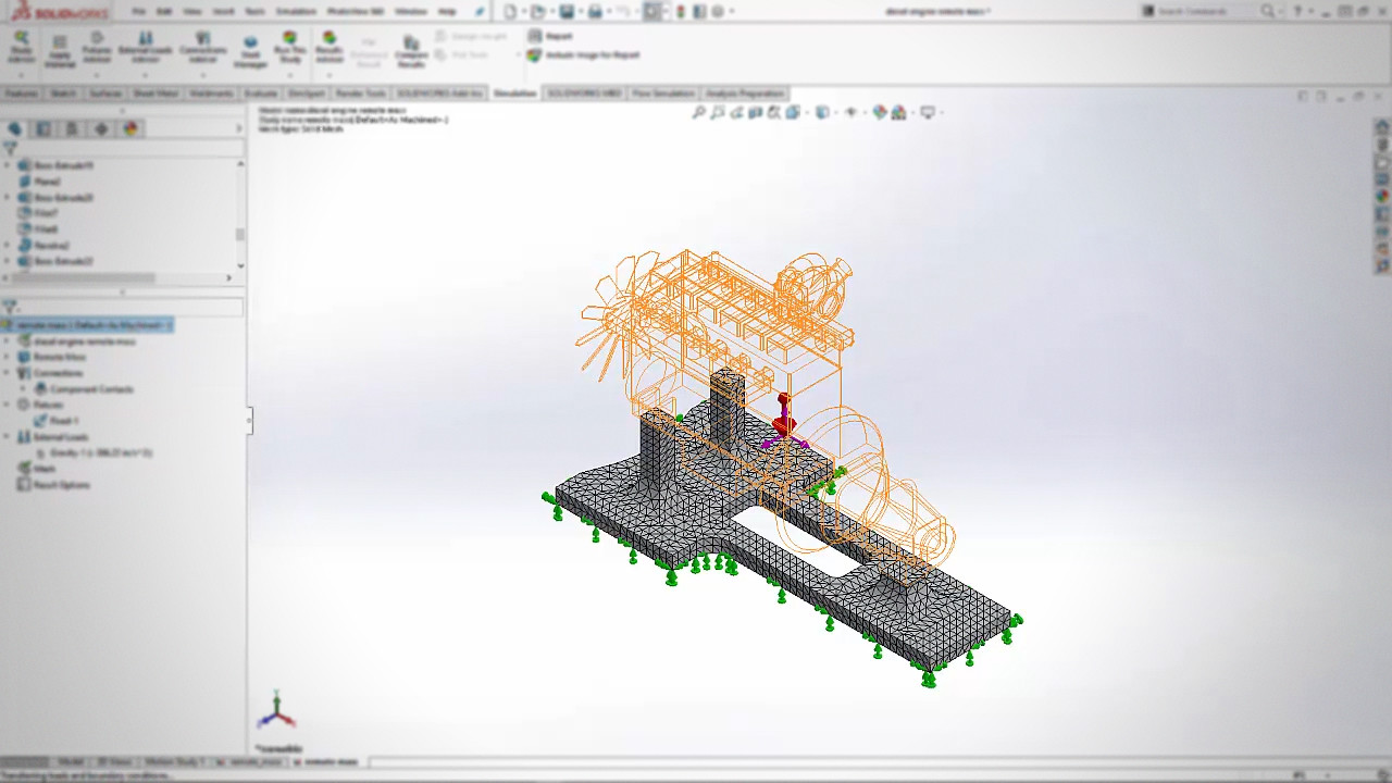 SOLIDWORKS Simulation Linear Static Assembly Analysis videos