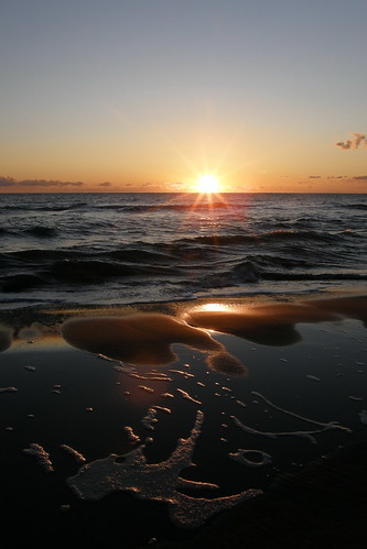 sunset mer beach sunrise landscape vague leverdesoleil pyrénéesorientales méditéranée