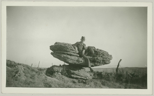 Sitting on a Rock