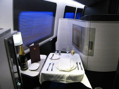 BA British Airways New First Class (Business Traveller magazing pictures)