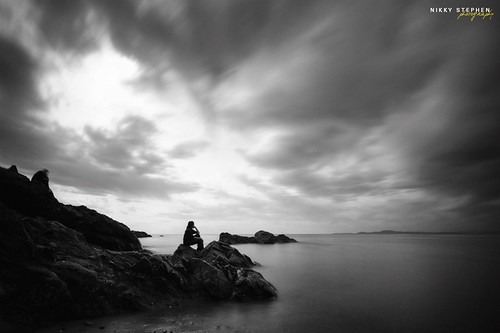 seattle park bw beach water island washington rocks long exposure state 10 deception pass stop rosario whidbey sigma1020 canon40d bw110ndfilter