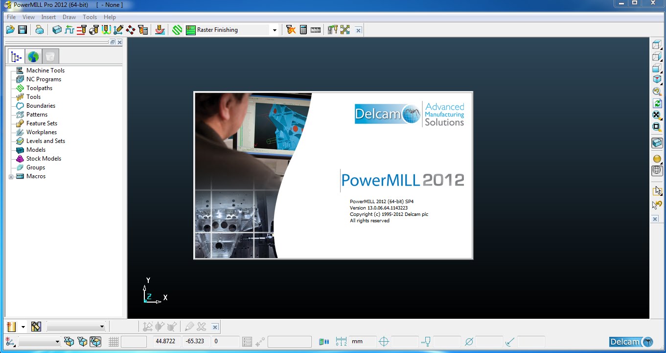 Working with Delcam PowerMILL 2012 SP7 x86 x64 full