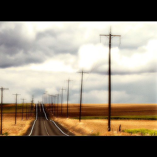 road street sky usa nature field st clouds landscape washington outdoor photoshopped powerlines ave wa poles avenue rd specialeffects grantcounty staffordroad