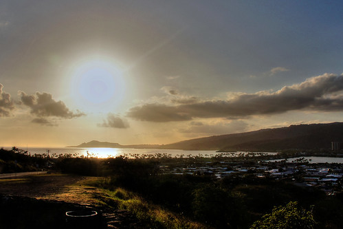 sunset hawaii oahu
