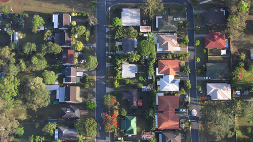 roof suburban suburbia aerialview australia topdown queensland suburb canonpowershot katus oceania puhkus vacationtravel photoimage sooc rocklea gisteqphototrackr geosetter year2009 sx1is geotaggedphoto фотоfoto