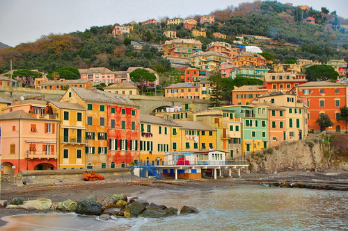 sea sky italy panorama house colour italia cityscape village liguria hill bogliasco topshots worldbest holidaysvacanzeurlaub dragondaggerphoto