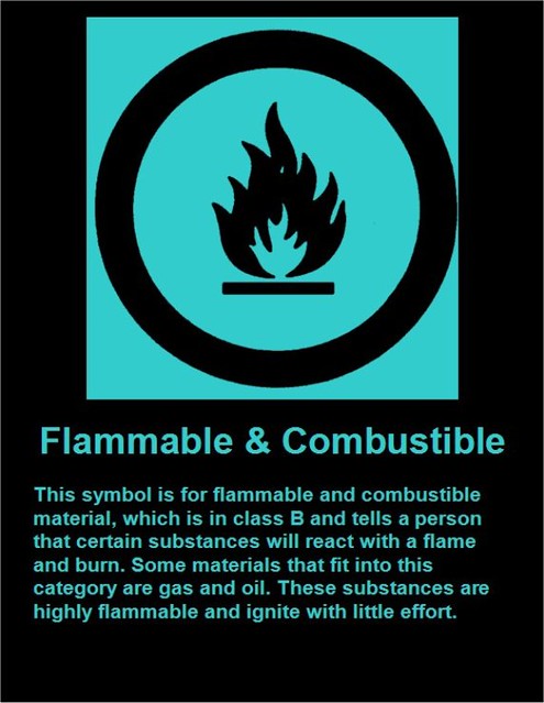 Flammable and Combustible | One of our junior high science ...