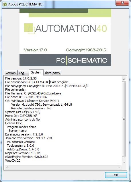 information of PCSCHEMATIC Automation v17.06 full