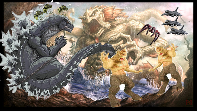 Godzilla vs. Kraken | Tomorrow is my 6YO's last day of ...
