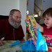 sequoia unwrapping chips' birthday presents   all play doh