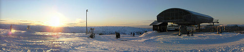 sunset panorama snow skiing sweden dalarna suécia suecia chairlift hundfjället suède スウェーデン tandådalen 瑞典 швеция topstation السويد स्वीडन