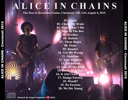 Alice In Chains-Cincinnati 2015 back