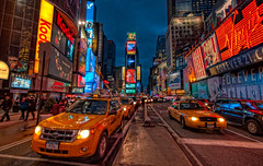 The Taxis Of NYC- Times Square