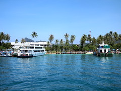 The pier of Koh Phi Phi Don