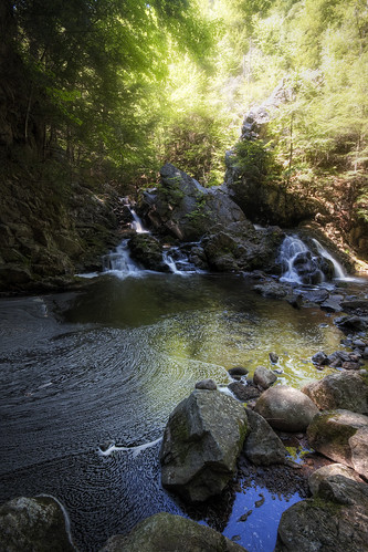water photoshop canon landscape waterfall woods cascade bearsden ef1740f4l 40d