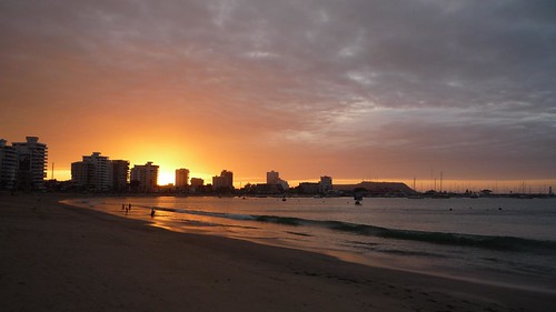 sunset beach atardecer ecuador dusk playa salinas santaelena ocaso crepúsculo