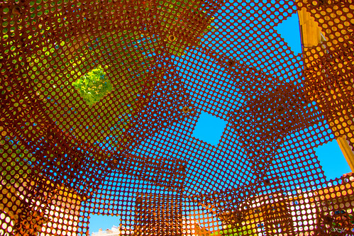 art colours abstract aix aixenprovence caumont hotelcaumont blue green terracota