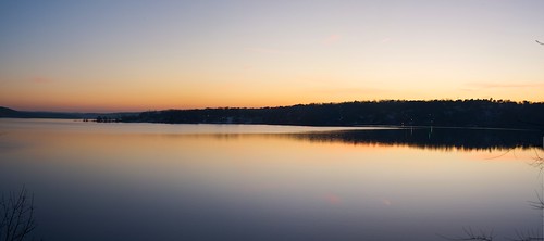 sunset lake reflection water landscape arkansas beaverlake project365 afsvrzoomnikkor70200mmf28gifed