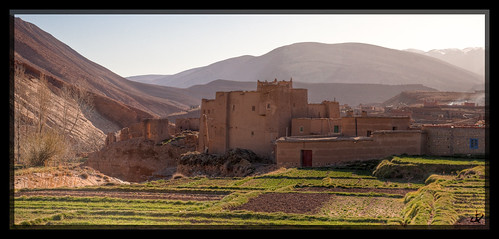 sunset village morocco berber berbere tamtattouchte