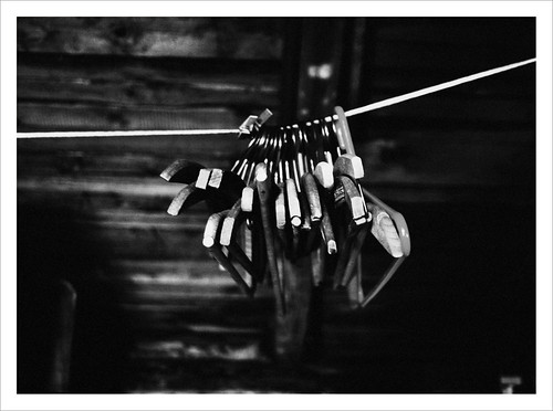 blackandwhite bw pentax 28mm explore rack hanging mundane k20d justpentax exploretrickjusttestin clothrack