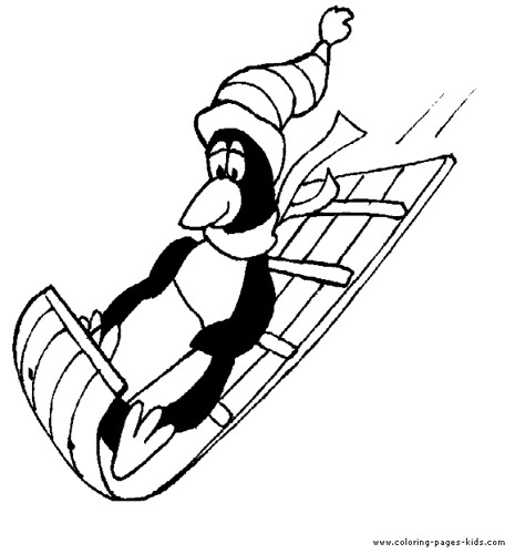 Pittsburgh Penguins Coloring Pages Sketch Coloring Page