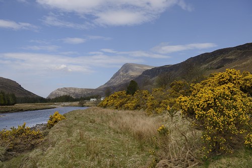 scotland sutherland highlands landscape mountains