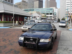 Police Car in Downtown Atlanta