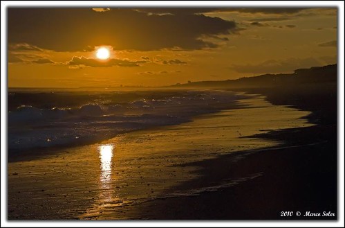 sea sun sol beach contraluz atardecer mar nikon 10 playa atardeceres ocaso 2010 d80