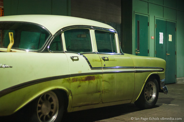 1956 Chevy Bel Air rear angled