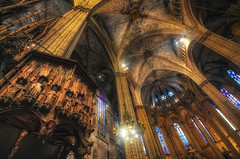 Cathedral of Santa Eulalia – Catedral de Santa Eulalia, Barcelona (Spain) HDR 3