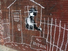 Banksy on Essex St.