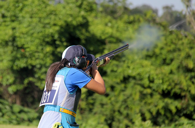Skeet Femenino, V Campeonato Iberoamericano de tiro con armas de caza del Festival Deportivo Internacional