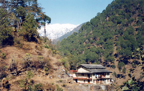 india house mountains ilp himalayas february2003 uttarkashi uttarakhand theindiatree worldtrekker