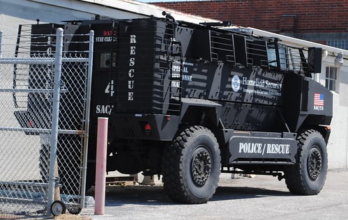 New Homeland security armored personnel carrier spotted in Kentucky ...