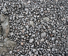 Volcanic pebbles