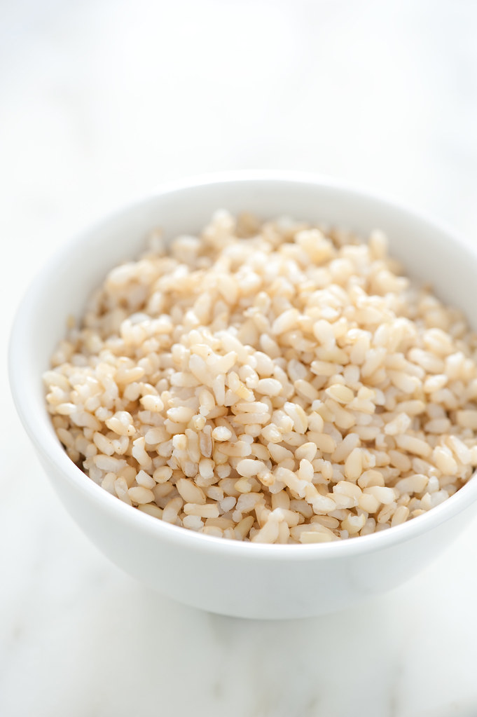 par cooked brown rice