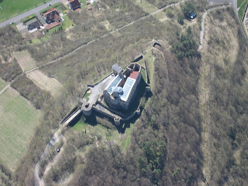 germany bayern deutschland bavaria d aerialview luftbild airview unterfranken airpicture rhöngrabfeld elfershausen trimberg trimburg